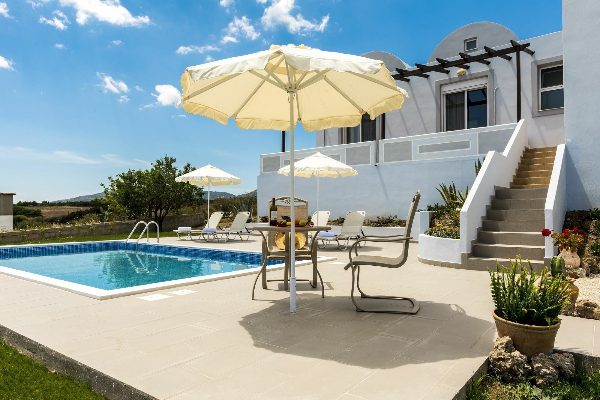 Orianna Sea View Villa Gennadi Exteriér fotografie