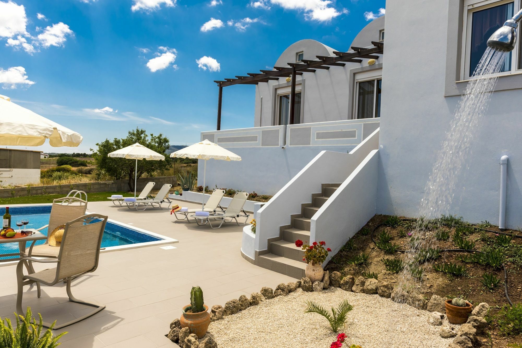 Orianna Sea View Villa Gennadi Exteriér fotografie