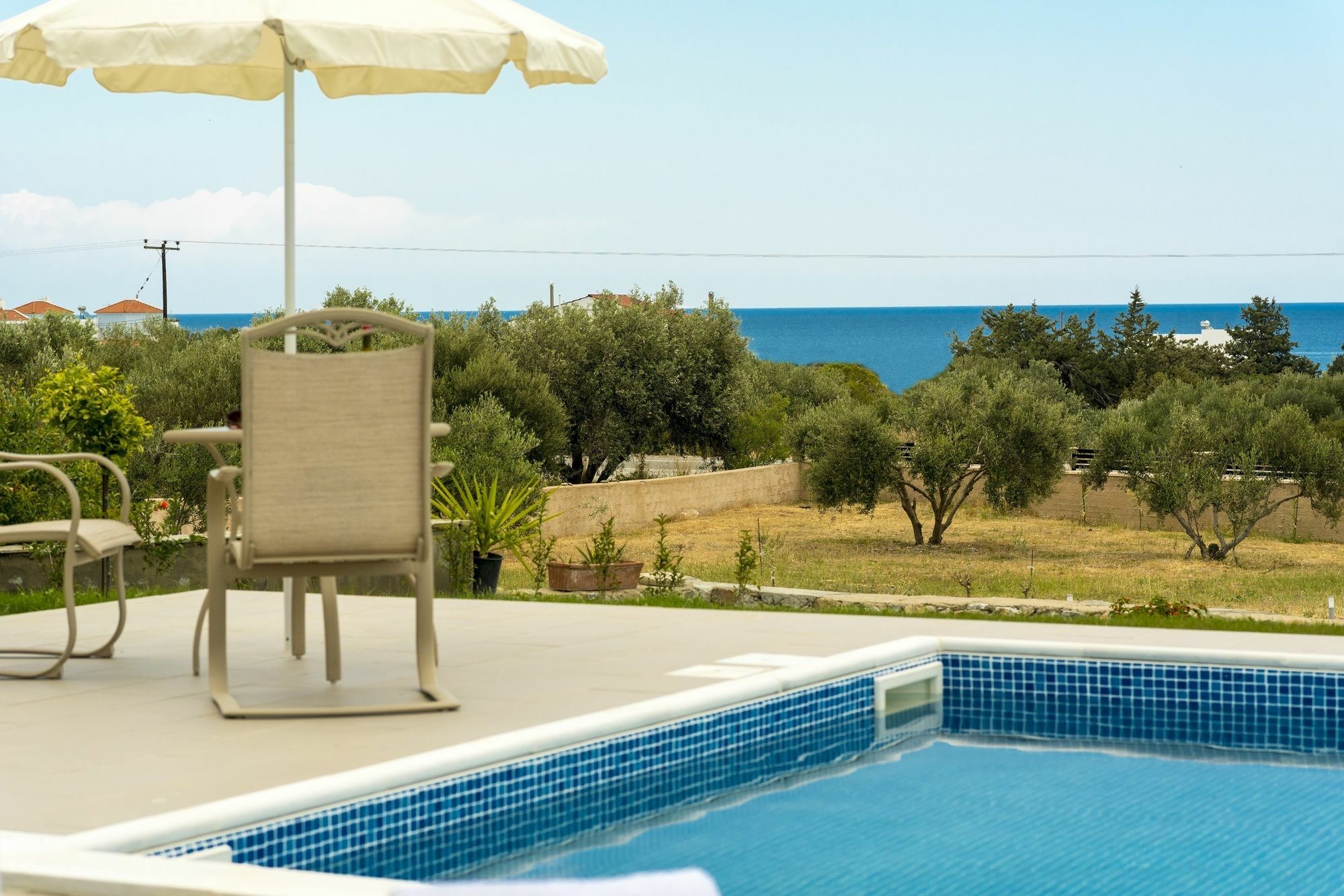 Orianna Sea View Villa Gennadi Exteriér fotografie