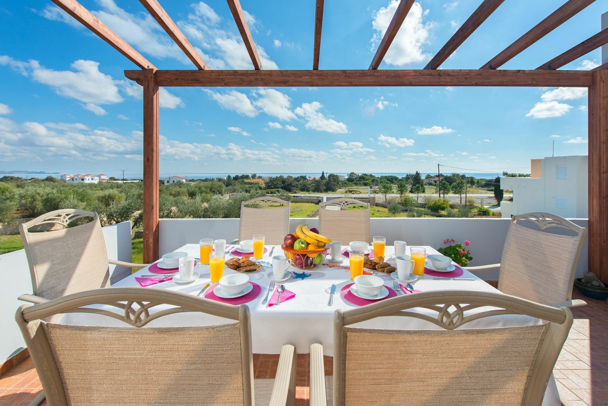 Orianna Sea View Villa Gennadi Exteriér fotografie