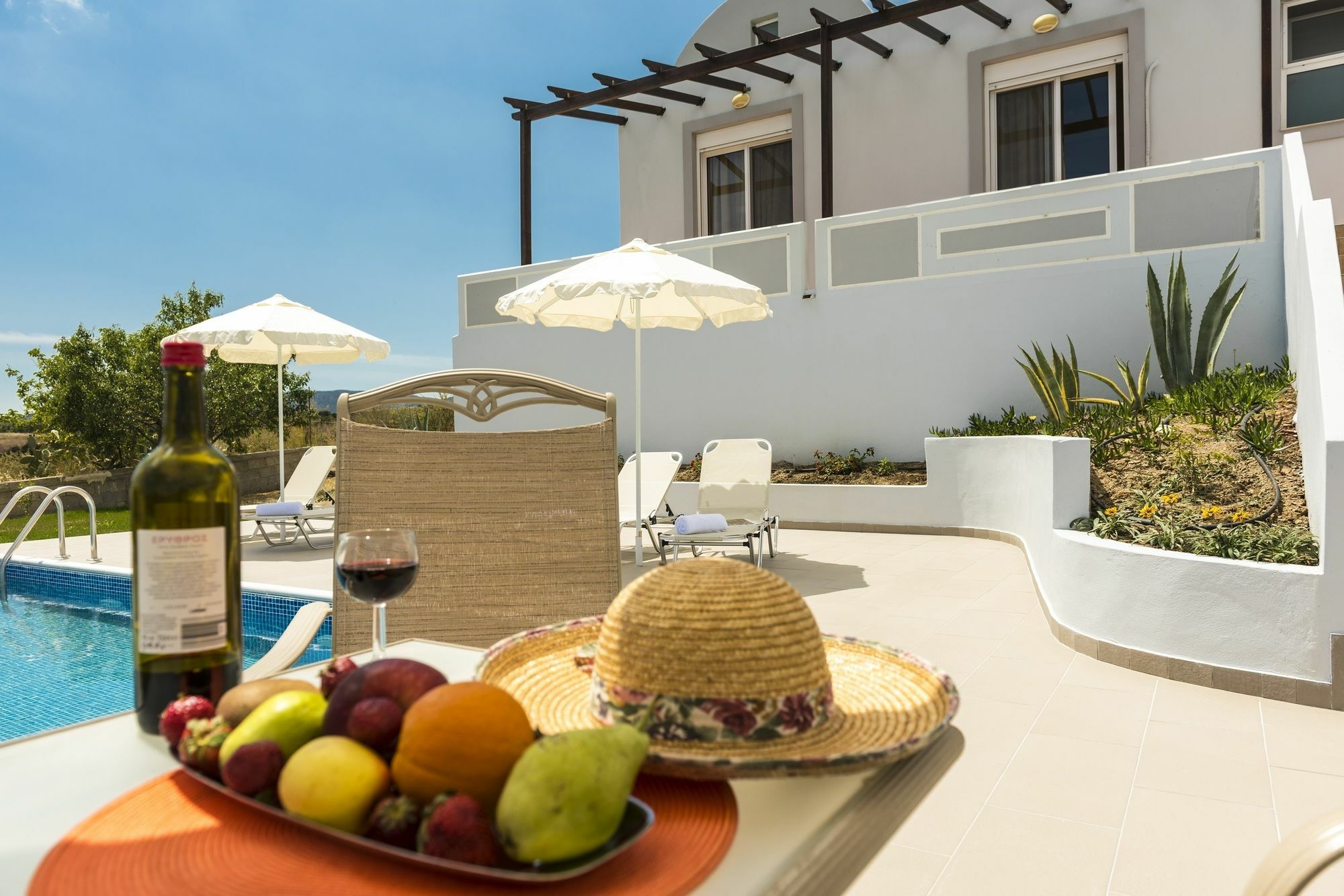 Orianna Sea View Villa Gennadi Exteriér fotografie