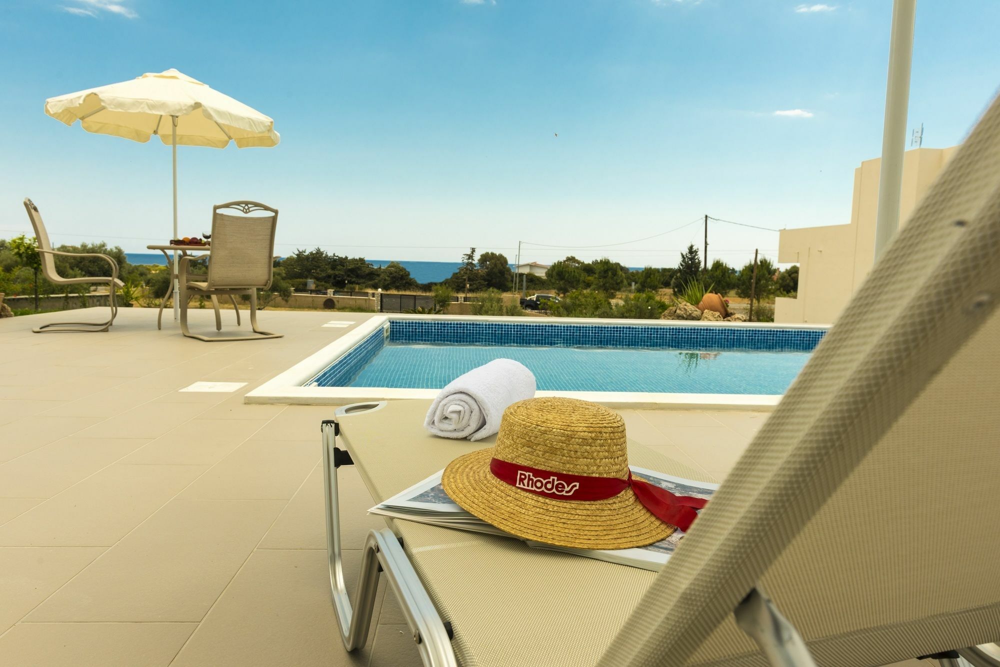 Orianna Sea View Villa Gennadi Exteriér fotografie
