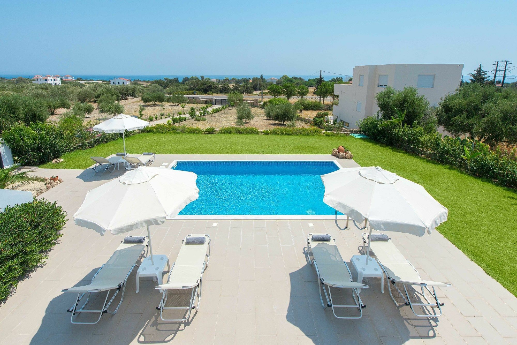 Orianna Sea View Villa Gennadi Exteriér fotografie