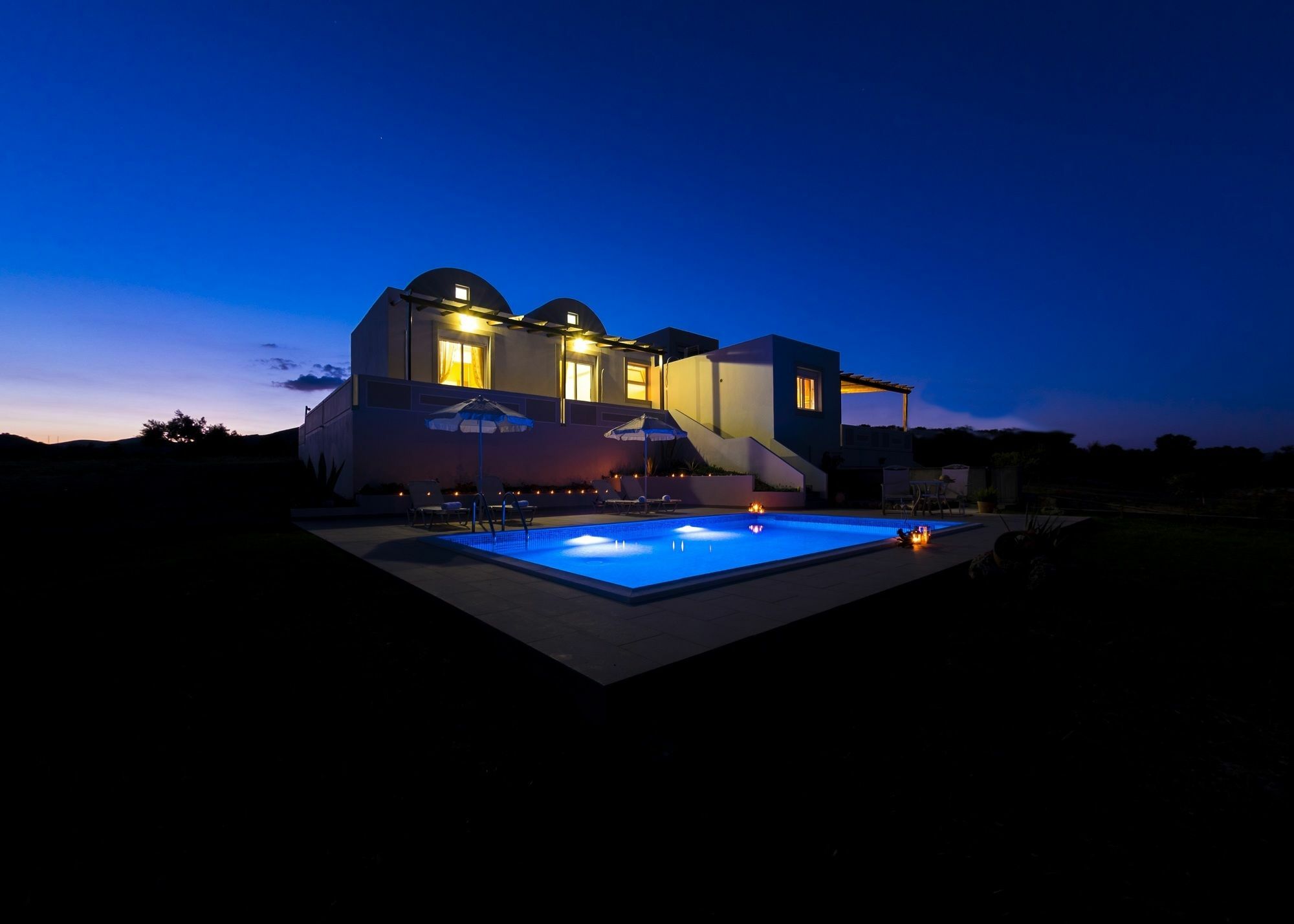 Orianna Sea View Villa Gennadi Exteriér fotografie