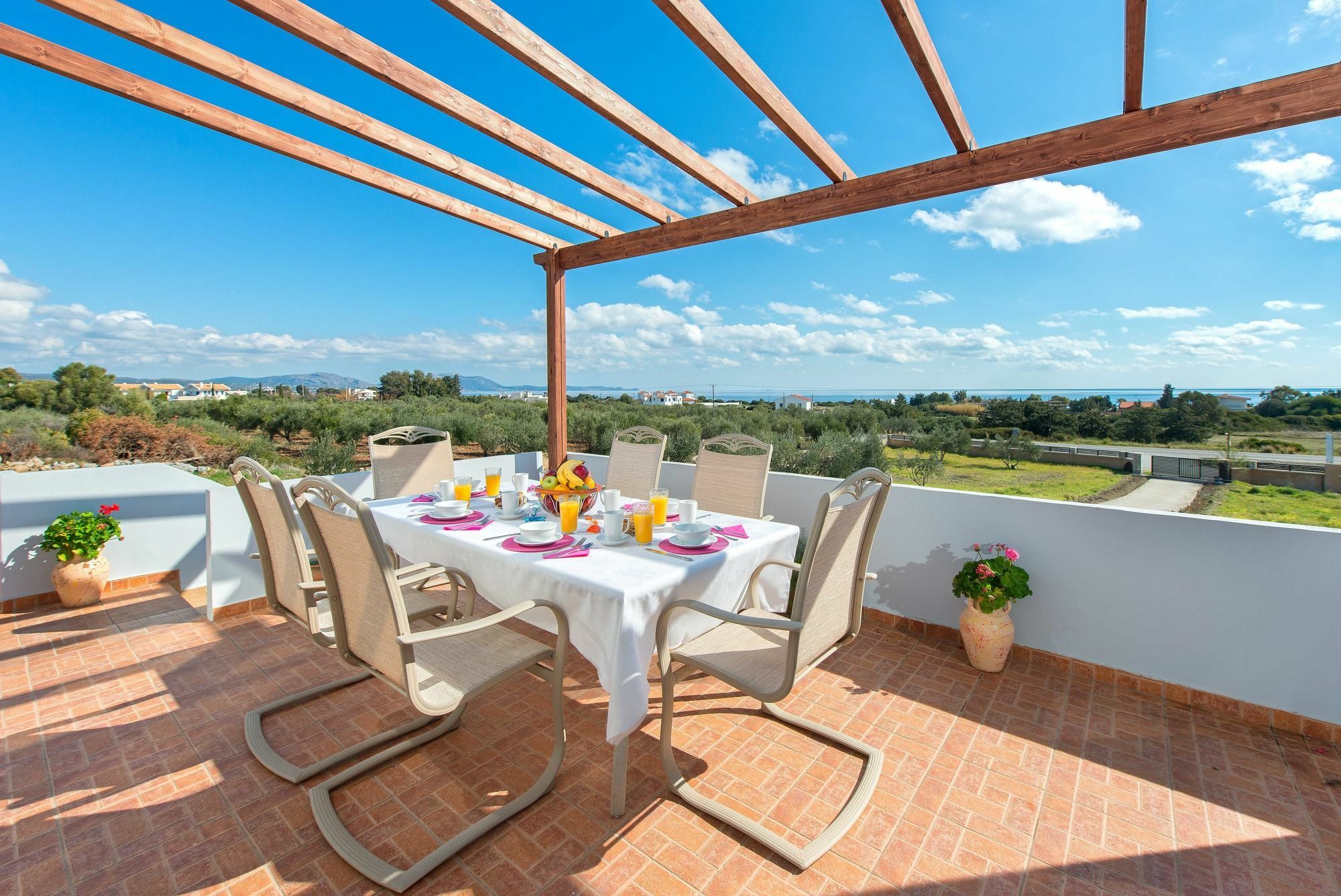 Orianna Sea View Villa Gennadi Exteriér fotografie